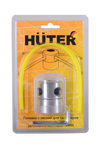 Головка с леской для триммеров металлическая “паук” Huter (для GGT и GET-1200 - 2000)-Tehinstrument