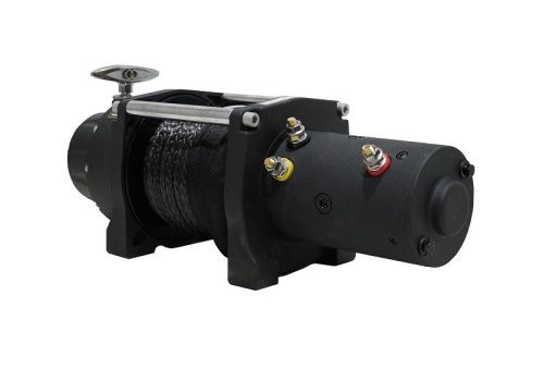 Habert Лебедка электрическая 6000LB, синтетический трос-Tehinstrument