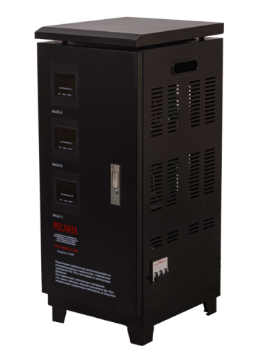 Стабилизатор напряжения РЕСАНТА АСН-6000/3-ЭМ-Tehinstrument