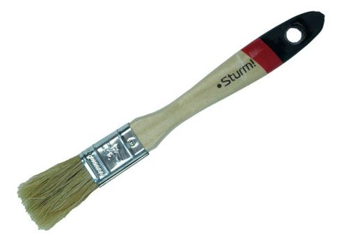 Кисть плоская "Euro" 3/4" (20 мм), натуральная щетина  Sturm-Tehinstrument