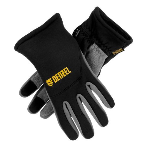 Перчатки универсальные, искусственный мех, работа с сенсорным экраном, размер 8 Denzel-Tehinstrument
