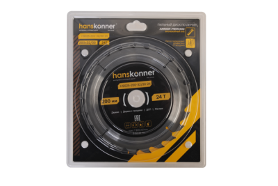 Пильный диск по дереву ArmorPiercing 200x32/30мм, 24 зуба, Hanskonner-Tehinstrument