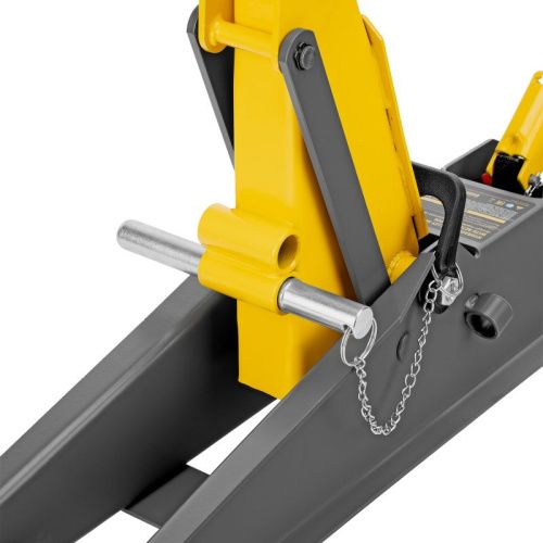 Домкрат гидравлический подкатной с фиксатором, 3 т, 150-532 мм, SUV/ Denzel-Tehinstrument