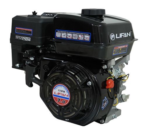 Двигатель Lifan 170FM, вал ?20мм (UNF)-Tehinstrument