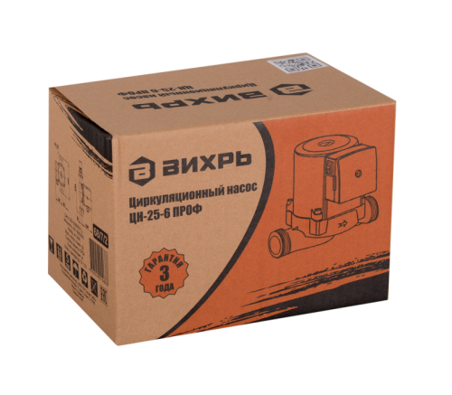 Циркуляционный насос ВИХРЬ ЦН-25-6 ПРОФ-Tehinstrument