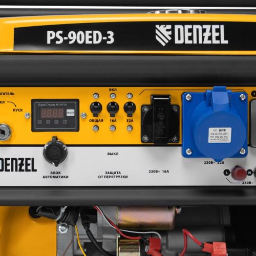 Генератор бензиновый Denzel PS 90 ED-3-Tehinstrument