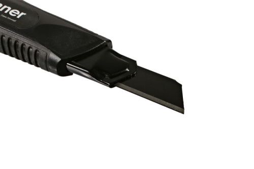 Нож 18мм, обрезиненный корпус, лезвие SK2 1.0мм, Hanskonner-Tehinstrument