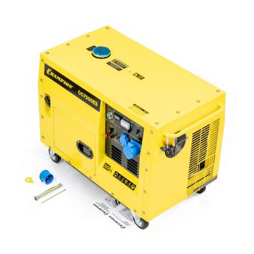 Бензиновый генератор CHAMPION GG7500ES-Tehinstrument