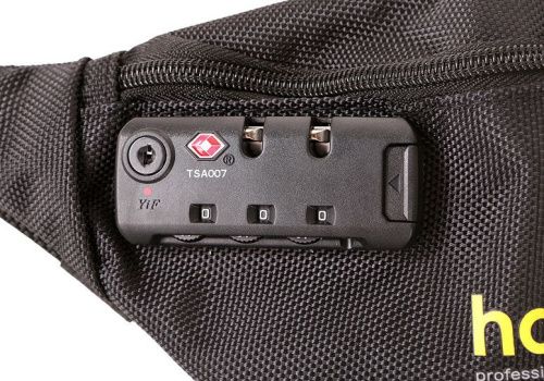 Сумка поясная, 2 отделения, 360x150x70мм, кодовый замок, Hanskonner-Tehinstrument