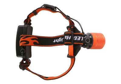 Фонарь налобный аккумуляторный 200лм, T6 светодиод, зум, 3 режима,  Sturm-Tehinstrument