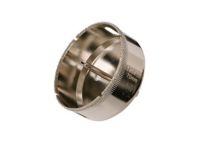 Коронка алмазн. По керам. Плитке и стеклу 70 х 55 мм,  с центрир. Сверл.  Sturm-Tehinstrument