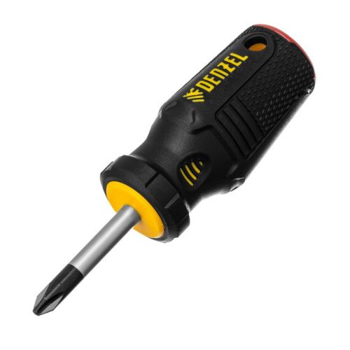 Отвертка, PH2х38 мм, S2, 3к рукоятка Denzel-Tehinstrument