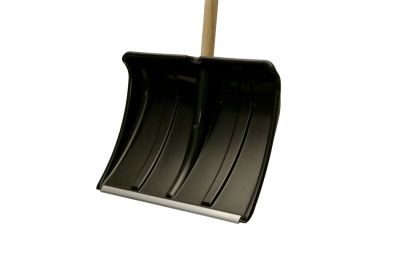 Лопата снегоуборочная 51х45см, пластиковый ковш, деревянный черенок, СОЮЗ-Tehinstrument