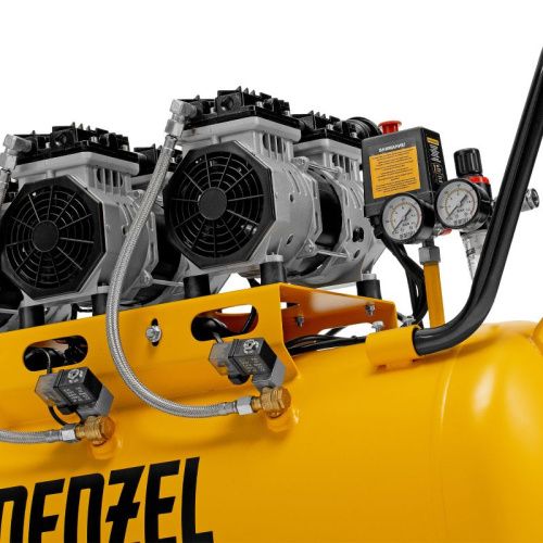 Компрессор безмасляный, малошумный Denzel DLS 1800/100-Tehinstrument