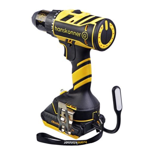Аккумуляторный шуруповерт Hanskonner HCD1865 1BatterySystem-Tehinstrument