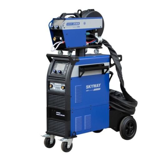 Инверторный сварочный полуавтомат AuroraPRO SKYWAY 550 SYNERGIC с водяным охлаждением-Tehinstrument