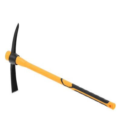 Кирка 1500 г, узкая, фиберглассовая обрезиненная рукоятка 900 мм Denzel-Tehinstrument