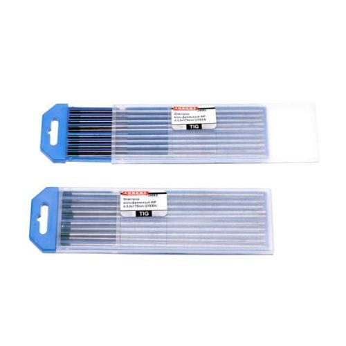 Вольфрамовый электрод WP d.3.2x175 mm GREEN, Aurora-Tehinstrument