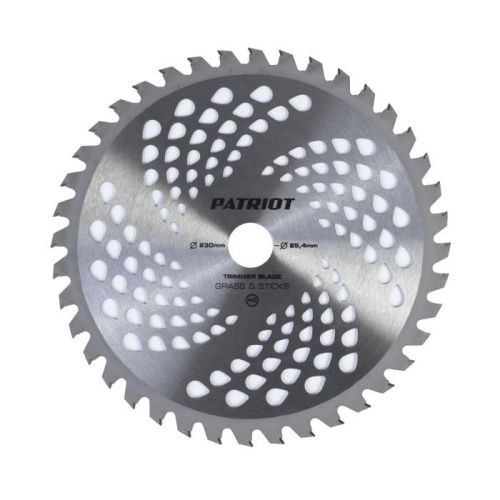 Нож Patriot TBS-40 для триммера (230х25.4 мм, 40 зубьев)-Tehinstrument