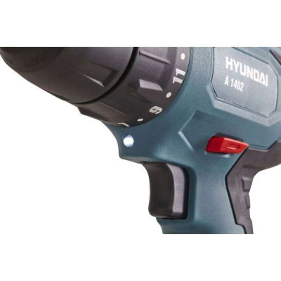 Аккумуляторный шуруповерт Hyundai A 1402 (аккумуляторная дрель-шуруповерт Хендай 1402)-Tehinstrument