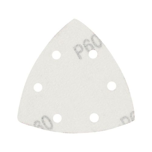 Треугольник шлифовальный на липучке (80х80х80 мм, Р60, 5 шт.), Patriot-Tehinstrument