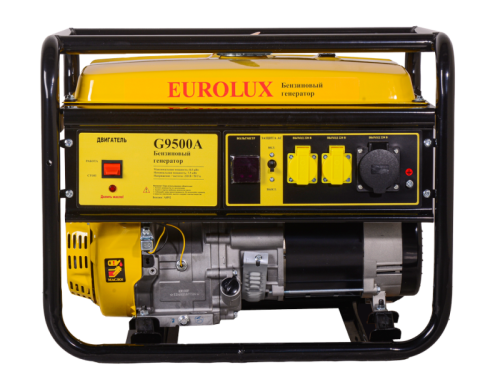Бензиновый генератор EUROLUX G9500A-Tehinstrument