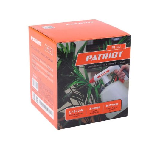 Опрыскиватель аккумуляторный PATRIOT PT 3 Li-Tehinstrument