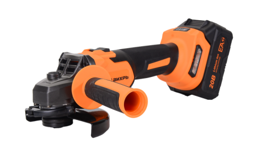 Углошлифовальная машина аккумуляторная АУШМ-125/20Li-R (в комплекте 1 АКБ и ЗУ) ЕА+ в кейсе Вихрь-Tehinstrument