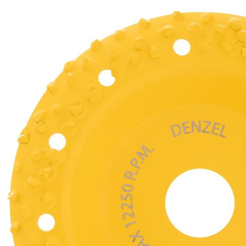 Чашка твёрдосплавная зачистная,125 мм, Наклонная, крупное зерно #8// Denzel-Tehinstrument