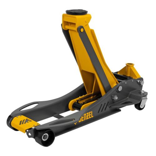 Домкрат гидравлический подкатной, 3,8 т, 110-580 мм, быстрый подъем, низкий подхват, проф. Denzel-Tehinstrument