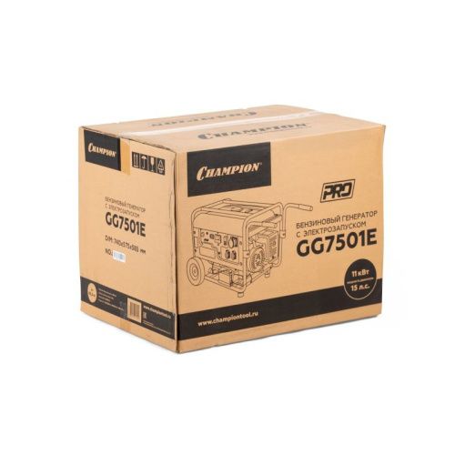 Бензиновый генератор CHAMPION GG7501E-Tehinstrument