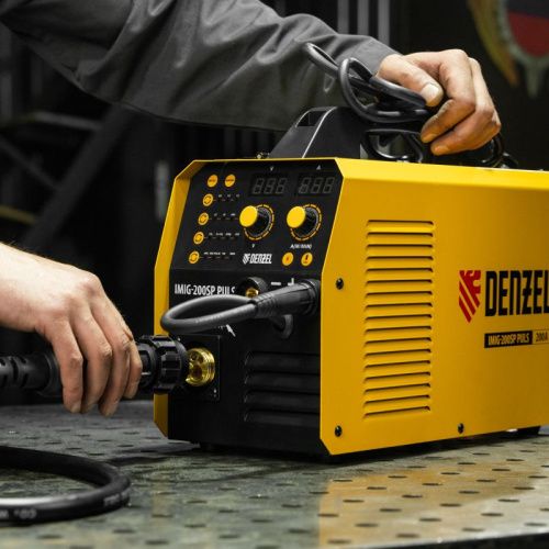 Инверторный полуавтоматический сварочный аппарат Denzel IMIG-200SP Pulse-Tehinstrument