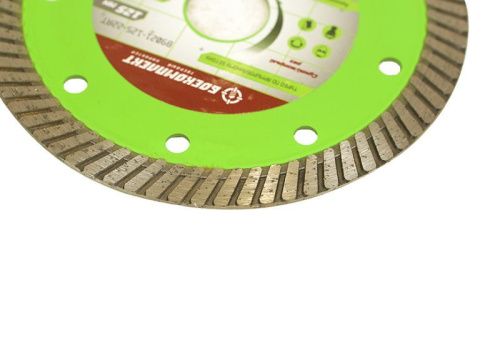 Алмазный диск 125x22,23 Турбо , ЭКСПЕРТ по армированному бетону, БОЕКОМПЛЕКТ-Tehinstrument