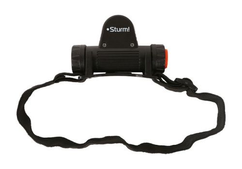 Фонарь налобный аккумуляторный 140лм, COB и XPE светодиоды, зум,  Sturm-Tehinstrument