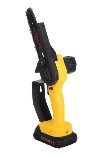 Электрическая аккумуляторная пила ELS-20-Li-2К 6+8 Eurolux (две цепи,две шины,2 АКБ и ЗУ в компл)-Tehinstrument