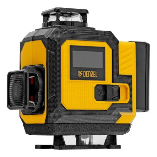 Лазерный уровень мультипризменный DLV-360-4C, 30 м, зеленый луч, Li-Ion 2,4 Aч, кейс// Denzel-Tehinstrument