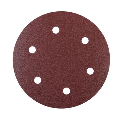 Круг шлифовальный на липучке (225мм, Р80, 6 отв), PATRIOT-Tehinstrument