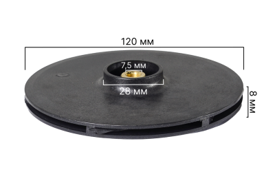 Импеллер для АСВ и ПН Вихрь (диам. 120*4,5)-Tehinstrument