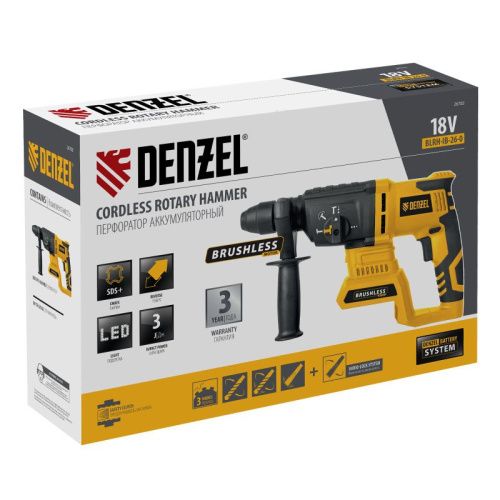 Перфоратор аккумуляторный Denzel BLRH-IB-26-0-Tehinstrument
