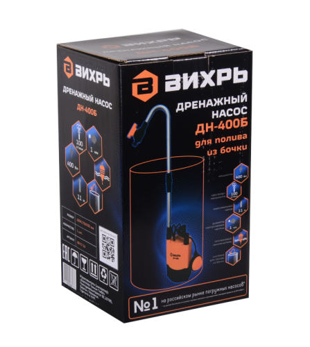 Дренажный насос Вихрь ДН-400Б-Tehinstrument