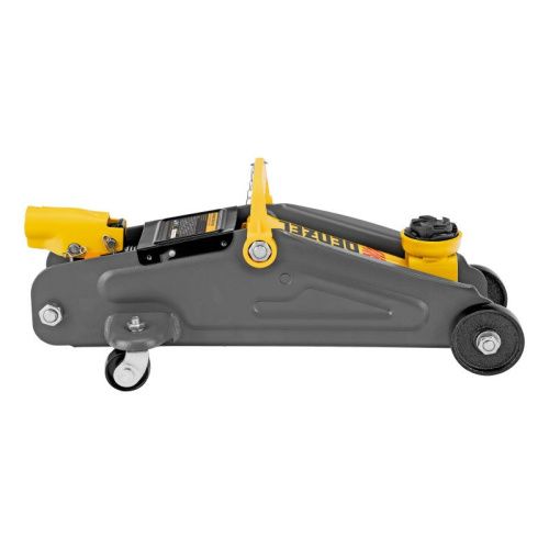 Домкрат гидравлический подкатной с фиксатором, 2 т, 130-330 мм Denzel-Tehinstrument