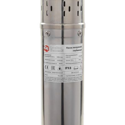 Насос глубинный QUATTRO ELEMENTI ELICA 800-Tehinstrument