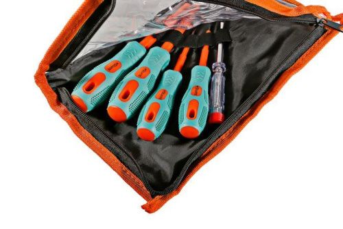 Набор отверток диэлектрических 5 шт, CrV, тканевый кейс  Sturm-Tehinstrument