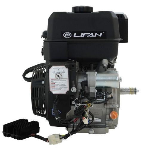 Двигатель Lifan KP500E ECC, вал ?25мм, катушка 18 Ампер (элемент возд. фильтра тип "зима")-Tehinstrument