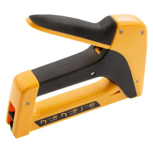 Степлер мебельный, пластиковый корпус, тип скобы: 13, 53, 300, 6-14 мм, Denzel-Tehinstrument