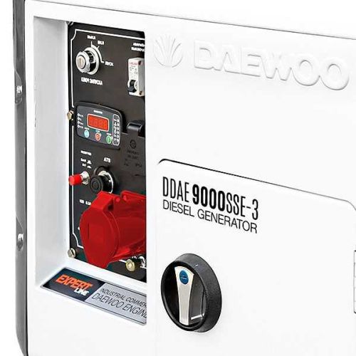 Дизельный генератор DAEWOO DDAE 9000SSE-3 (электростанция DAEWOO DDAE9000SSE-3)-Tehinstrument
