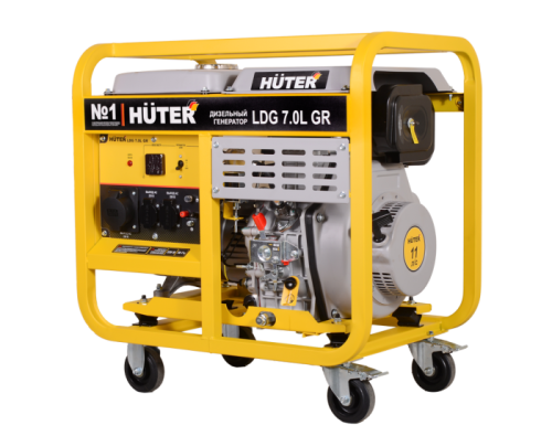 Электрогенератор дизельный LDG 7.0L GR Huter-Tehinstrument