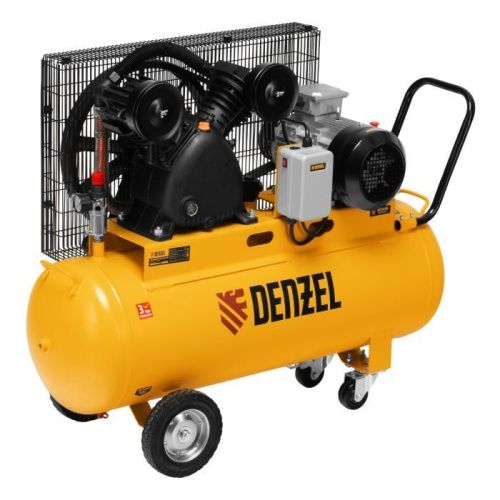 Компрессор воздушный ременной привод Denzel CV 4000-T/100-Tehinstrument