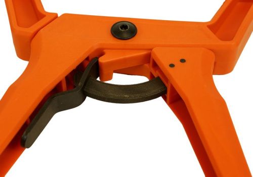 Струбцина клещеобразная с храповым механизмом, длина 226мм, зев 75мм,  Sturm-Tehinstrument