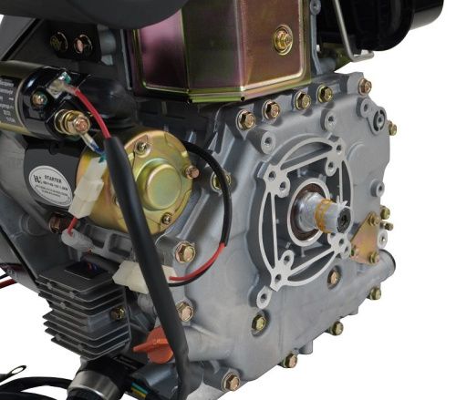 Двигатель Lifan Diesel 192FD, шлицевой вал ?25мм, катушка 6 Ампер-Tehinstrument